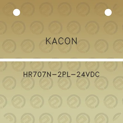 kacon-hr707n-2pl-24vdc