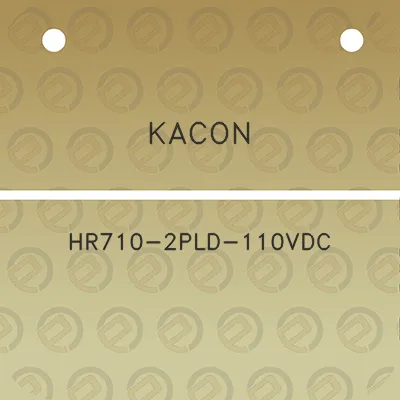 kacon-hr710-2pld-110vdc