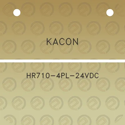 kacon-hr710-4pl-24vdc