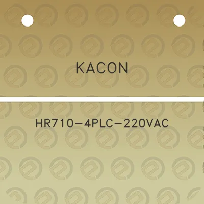 kacon-hr710-4plc-220vac