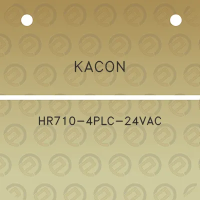 kacon-hr710-4plc-24vac