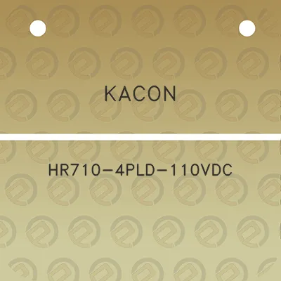 kacon-hr710-4pld-110vdc