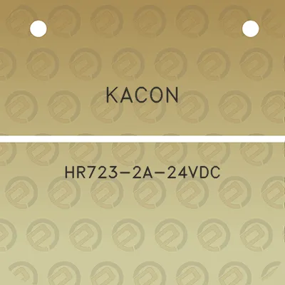 kacon-hr723-2a-24vdc