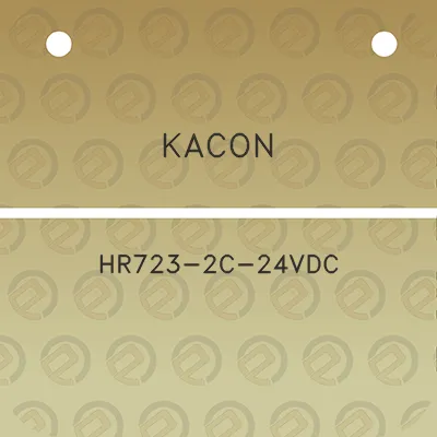 kacon-hr723-2c-24vdc