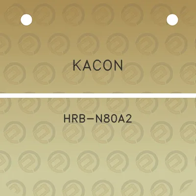 kacon-hrb-n80a2