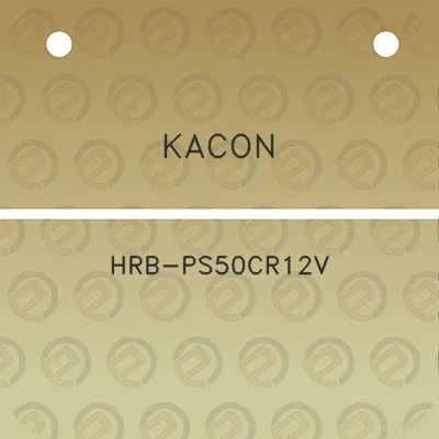 kacon-hrb-ps50cr12v