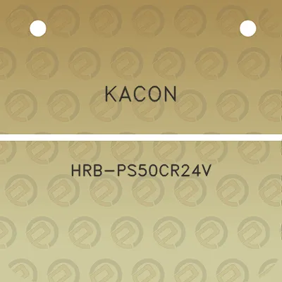 kacon-hrb-ps50cr24v