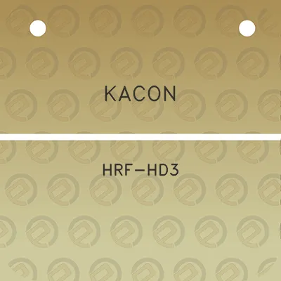 kacon-hrf-hd3