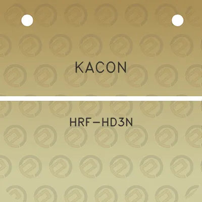 kacon-hrf-hd3n