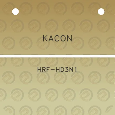 kacon-hrf-hd3n1