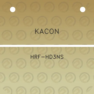 kacon-hrf-hd3ns