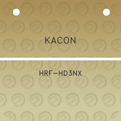 kacon-hrf-hd3nx