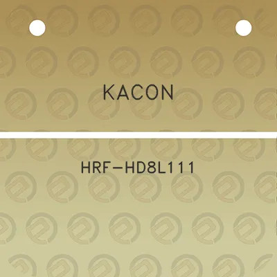 kacon-hrf-hd8l111