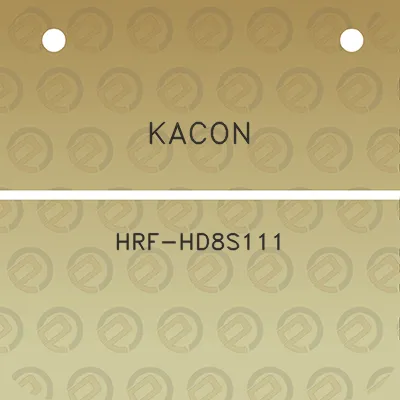 kacon-hrf-hd8s111