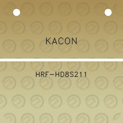 kacon-hrf-hd8s211