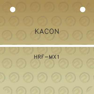 kacon-hrf-mx1