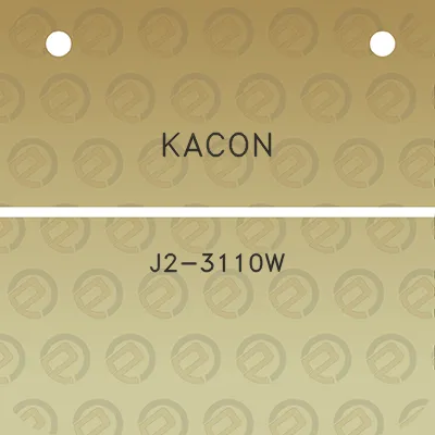 kacon-j2-3110w