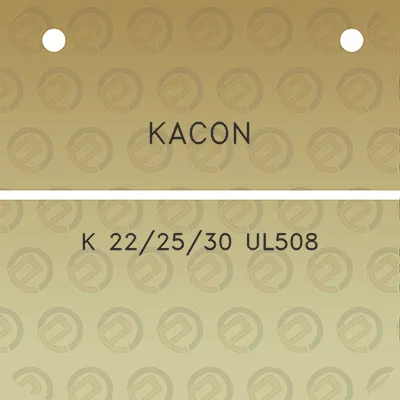 kacon-k-222530-ul508