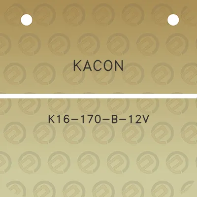 kacon-k16-170-b-12v