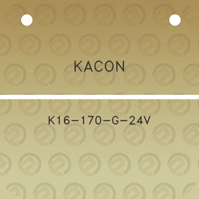 kacon-k16-170-g-24v