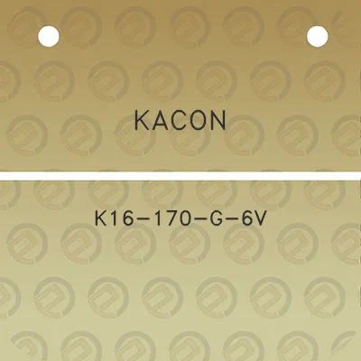 kacon-k16-170-g-6v