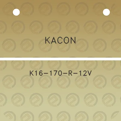 kacon-k16-170-r-12v