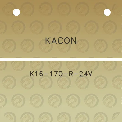 kacon-k16-170-r-24v