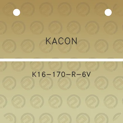 kacon-k16-170-r-6v