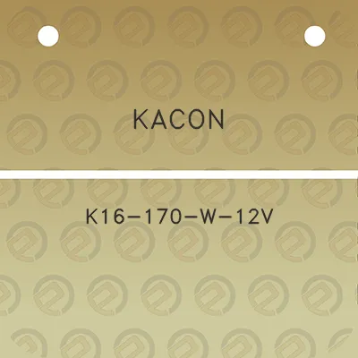 kacon-k16-170-w-12v