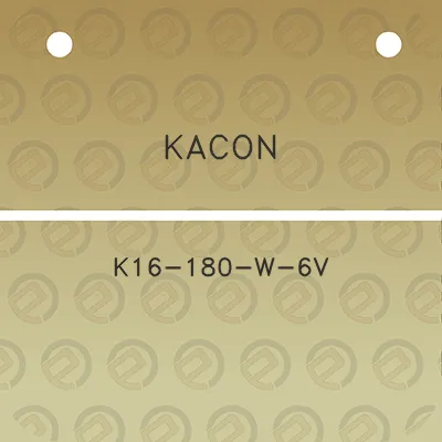 kacon-k16-180-w-6v