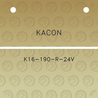 kacon-k16-190-r-24v