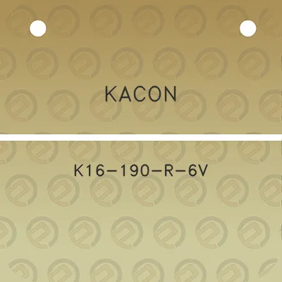 kacon-k16-190-r-6v