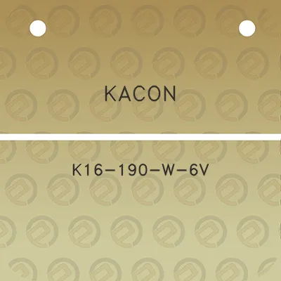 kacon-k16-190-w-6v