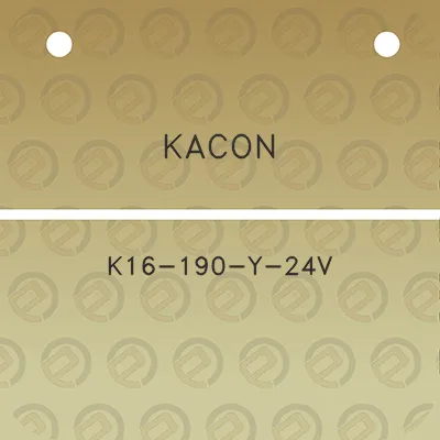 kacon-k16-190-y-24v