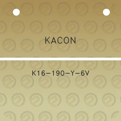 kacon-k16-190-y-6v