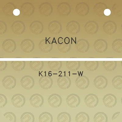 kacon-k16-211-w