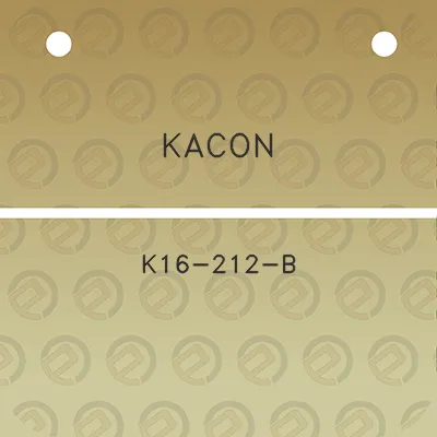 kacon-k16-212-b