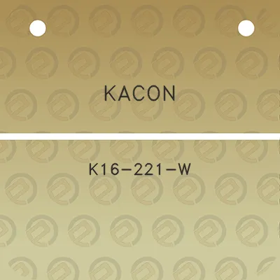 kacon-k16-221-w