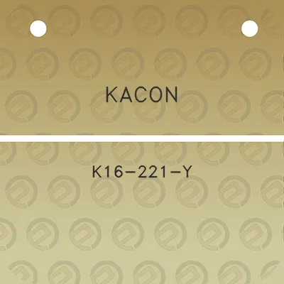 kacon-k16-221-y