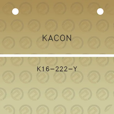 kacon-k16-222-y