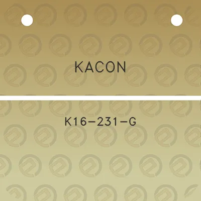 kacon-k16-231-g