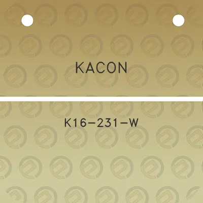 kacon-k16-231-w