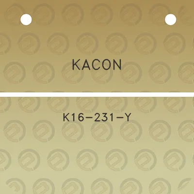 kacon-k16-231-y