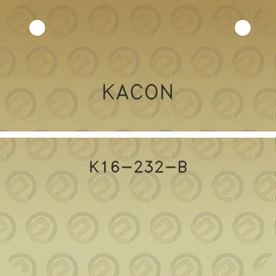 kacon-k16-232-b