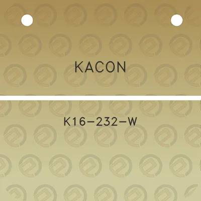 kacon-k16-232-w