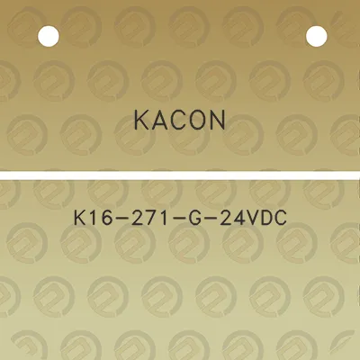 kacon-k16-271-g-24vdc