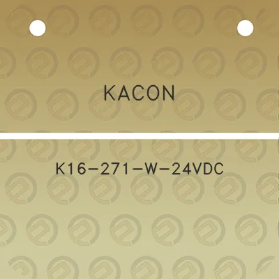 kacon-k16-271-w-24vdc