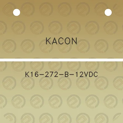 kacon-k16-272-b-12vdc