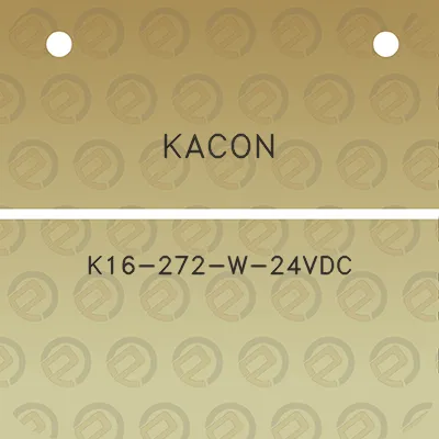 kacon-k16-272-w-24vdc