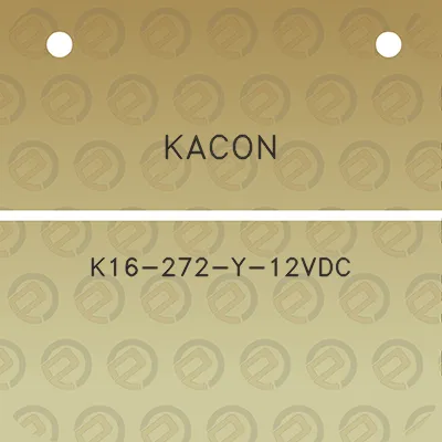 kacon-k16-272-y-12vdc